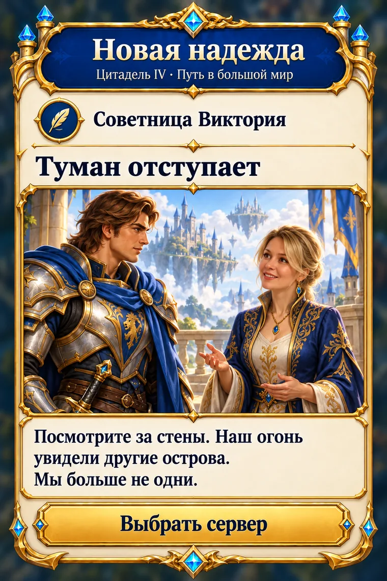Советница Виктория: Вариант сюжетного диалога